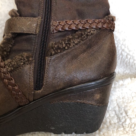 Women’s Aldo Knee-high Platform Boots Vintage - Picture 12 of 16